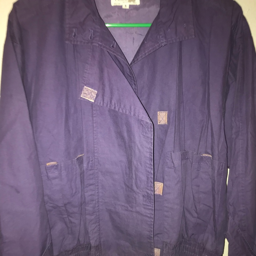 Vtg 80s/90s Christian Dior Streetwear 2 Piece Purple Matching Track Suit - Picture 8 of 16